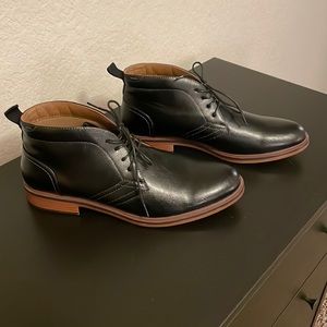 Men’s Black Dress Ankle Boots